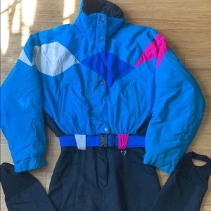 VTG Obermeyer skii suit Diamond Back